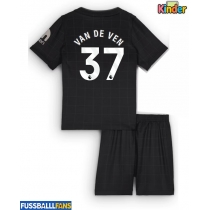 Tottenham Hotspur Micky van de Ven #37 Auswärts Trikotsatz Kinder 2025-26 Kurzarm (+ Kurze Hosen)